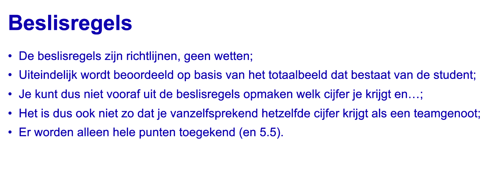 Beslisregels